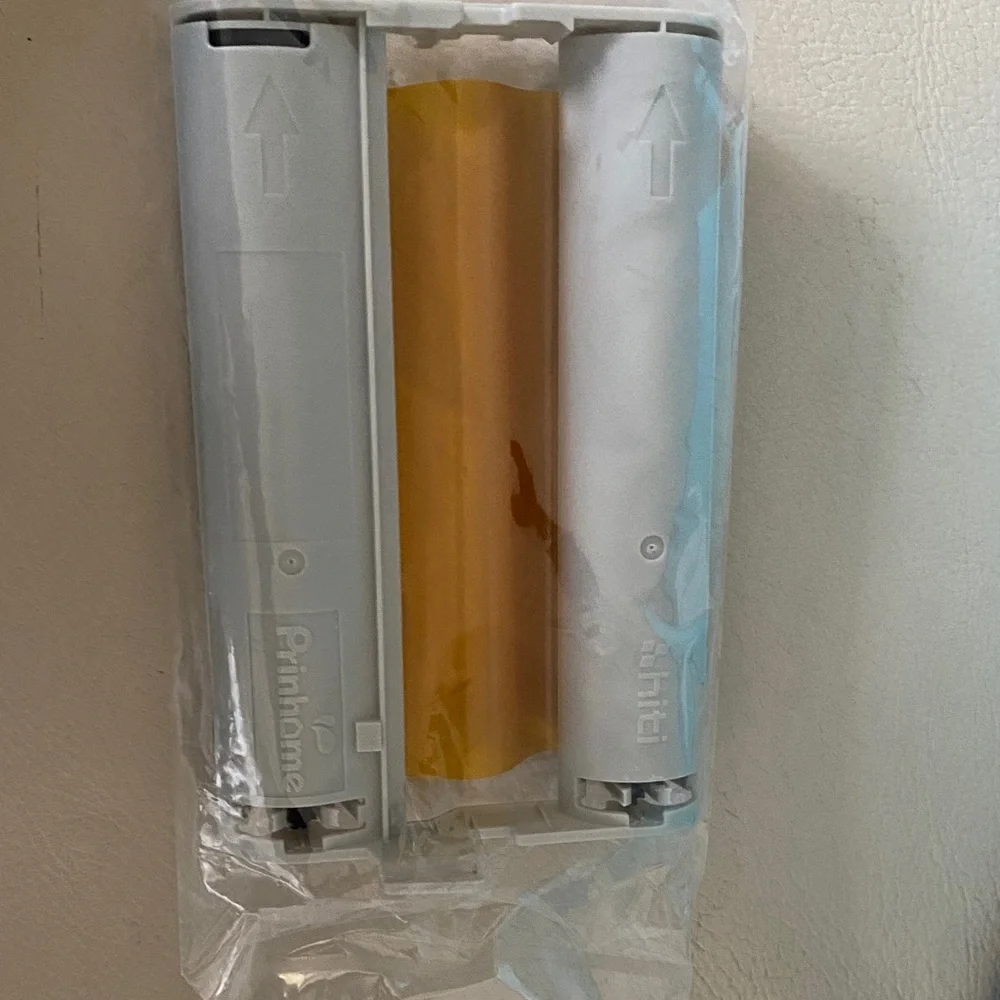 Mini White Photo Printer